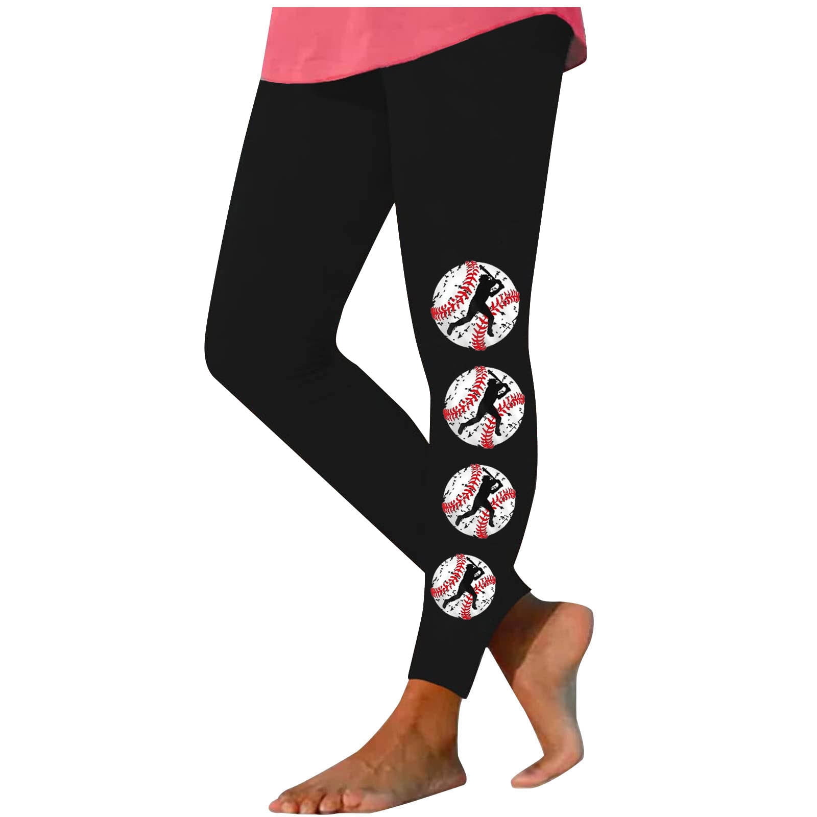 Slim fit: leggings with a logo waistband - black | Comma